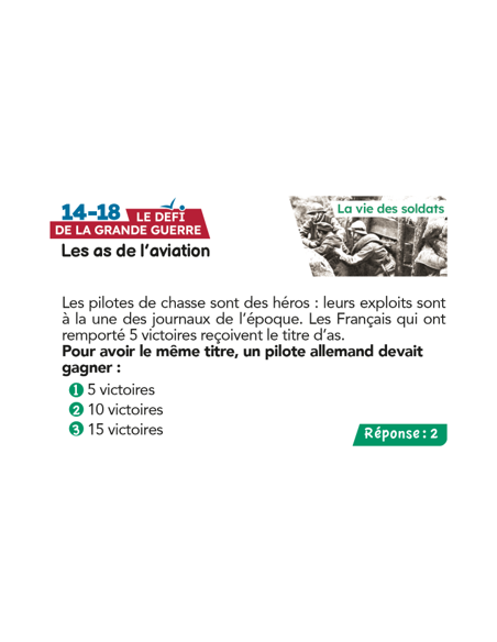 14-18 DIE HERAUSFORDERUNG DES GROSSEN KRIEGES – Quizz Game