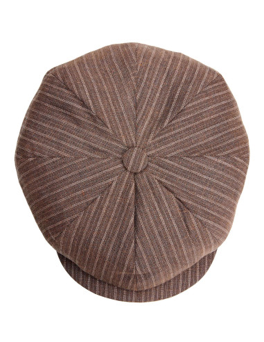 Pet 1928 Newsboy Cap Alameda Brown - Pike Brothers
