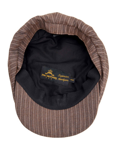 Pet 1928 Newsboy Cap Alameda Brown - Pike Brothers