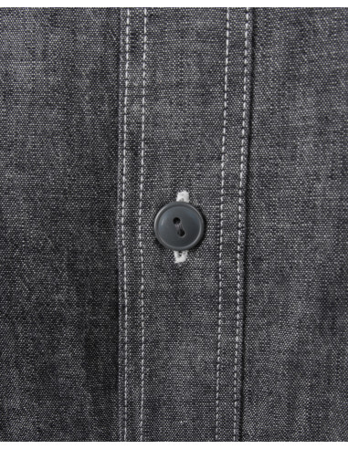 Hemd 1940 USN Chambray Shirt Harbor Grey - Pike...