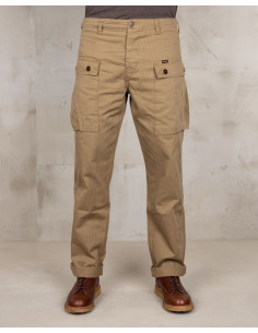 Broek USMC P-44 1944 Monkey Pant olive - Pike Brothers