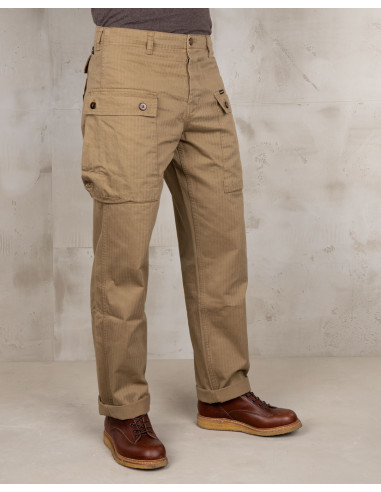 Broek USMC P-44 1944 Monkey Pant olive - Pike...