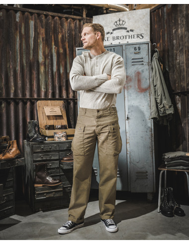 USMC P-44 1944 Monkey Pant Olive Trousers -...