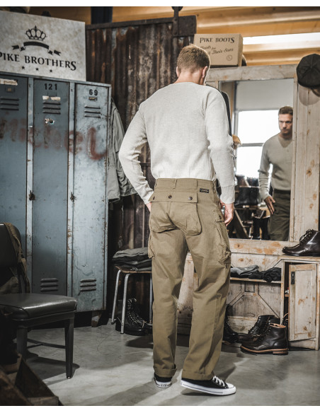 Hose USMC P-44 1944 Monkey Pant olive – Pike Brothers