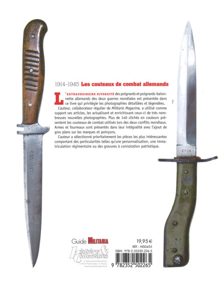 GERMAN COMBAT KNIVES 1914–1945