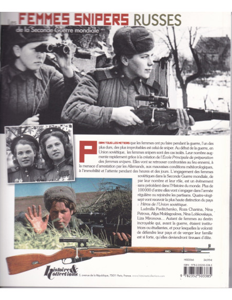 LES FEMMES SNIPERS RUSSES DE LA SECONDE GUERRE MONDIALE