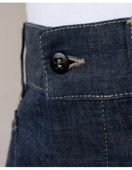 Pantalon 1940 Army Denim Trousers indigo 9 oz – Pike Brothers