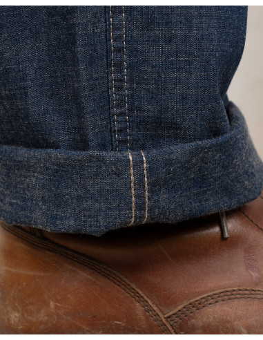 Pantalon 1940 Army Denim Trousers indigo 9 oz –...