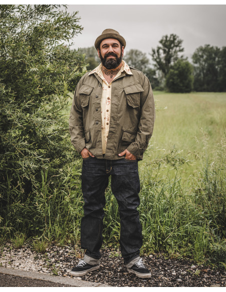 Veste Vietnam - 1966 Jungle Jacket olive - Pike Brothers