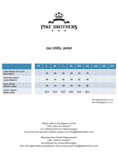 Jacke 1941 Utility Jacket Tarawa - Pike Brothers