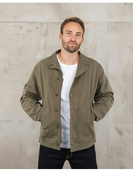 Dekjack - 1945 N4 Deck Jacket Marram USN - Pike Brothers