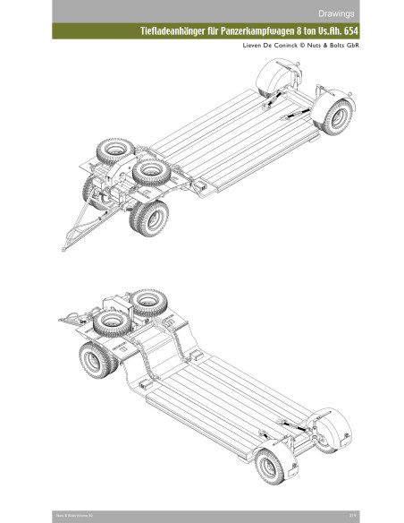 NUTS & BOLTS VOL. 50: Sd.Kfz. 7 - Tractor Krauss-Maffei de 8 toneladas y variantes - schwere 10 cm Kanone 18 y Sd.Ah. 115