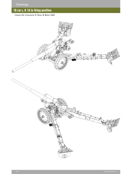 NUTS & BOLTS VOL 50: Sd.Kfz. 7 - 8 ton Zugkraftwagen Krauss-Maffei and variants - schwere 10 cm Kanone 18 & Sd.Ah. 115