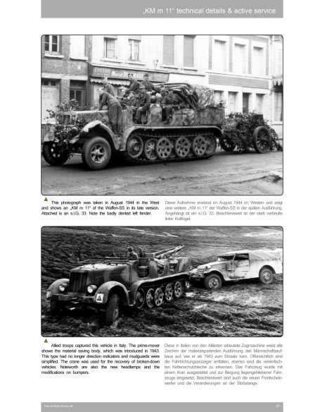 NUTS & BOLTS VOL 50: Sd.Kfz. 7 - 8 ton Zugkraftwagen Krauss-Maffei and variants - schwere 10 cm Kanone 18 & Sd.Ah. 115