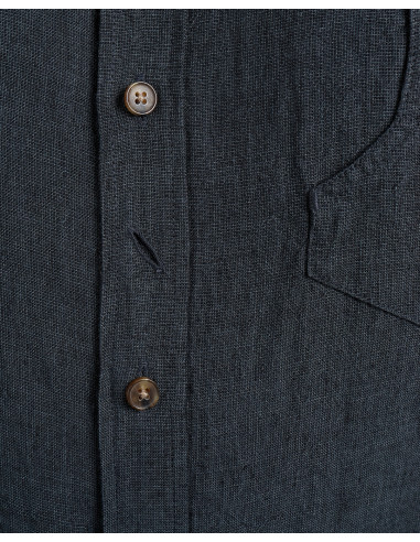1932 Surveyor Shirt Clifden Navy ­ - Pike Brothers