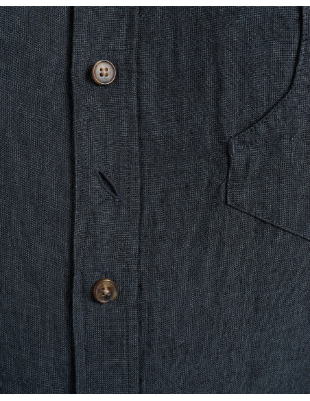 1932 Surveyor Shirt Clifden Navy ­ - Pike Brothers
