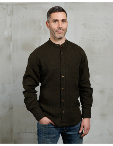1923 Buccanoy Shirt verde Wicklow - Pike Brothers
