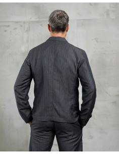 1927 Harvester Jacket Chicago Grey - Pike Brothers 2