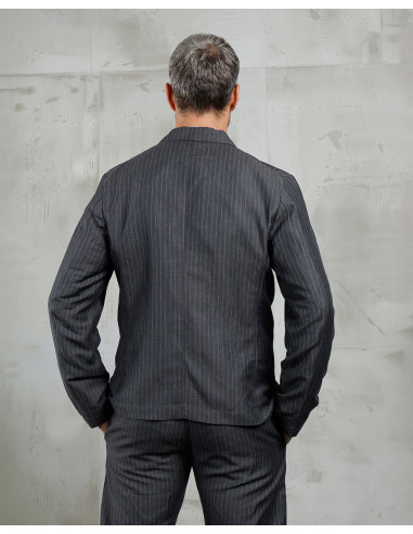1927 Harvester Jacket Chicago Grey - Pike Brothers