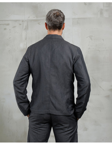 1927 Harvester Jacket Chicago Grey - Pike Brothers