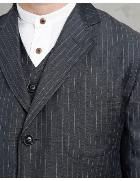 1927 Harvester Jacket Chicago Grey - Pike Brothers