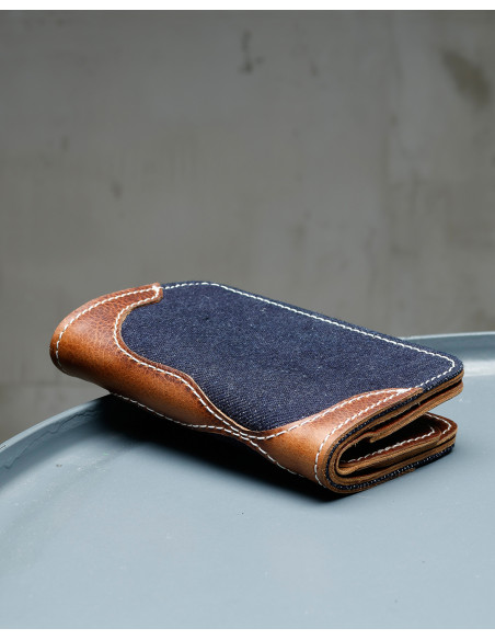 Pike Brothers 1949 Montana Japanese Denim Wallet