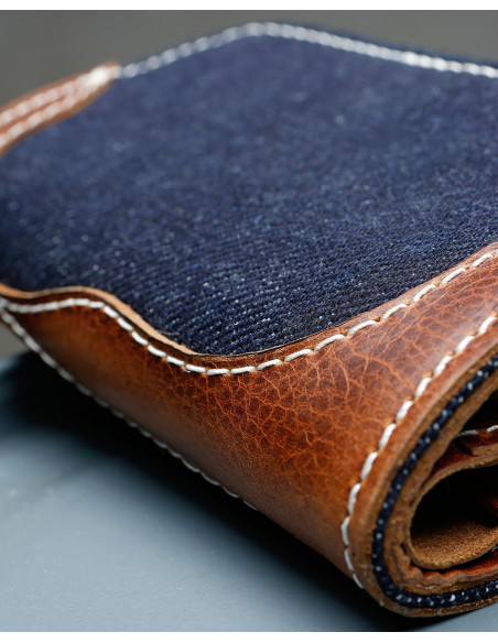Geldbörse Pike Brothers 1949 Montana Japanisches Denim
