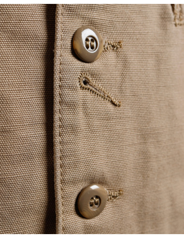 1908 Hazienda Vest Panama Beige - Pike Brothers