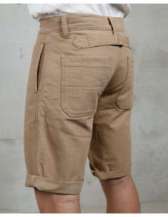 1908 Hazienda Short Panama Beige - Pike Brothers 2