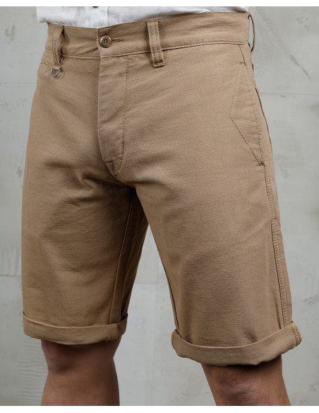 1908 Hazienda Short Panama Beige - Pike Brothers