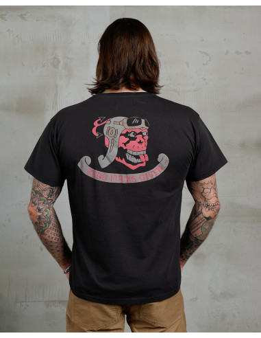 T-shirt 1969 Sports Tee Zero Fucks Given Black...