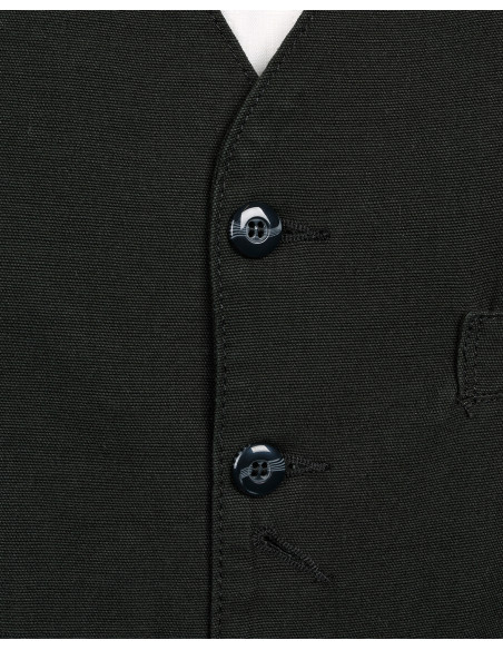 1908 Hazienda Vest Panama Grey - Pike Brothers