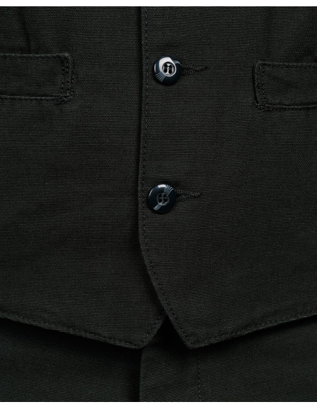 Weste 1908 Hazienda Vest Panama Grey - Pike Brothers
