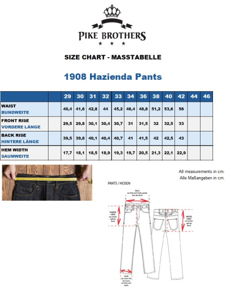 1908 Hazienda Pant Panama Grey – Pike Brothers