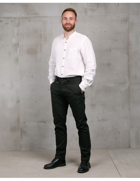 Broek 1908 Hazienda Pant Panama Grey – Pike Brothers