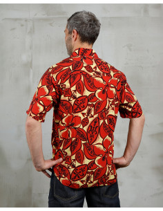 Pike Brothers 1948 Surf Shirt Random Red Hawaiian Shirt -... 2