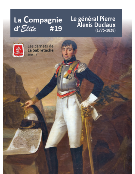 Generaal Pierre-Alexis Duclaux 1775-1828 Carnet de la Compagnie d'Elite