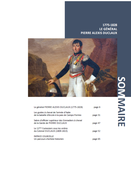 Generaal Pierre-Alexis Duclaux 1775-1828 Carnet de la Compagnie d'Elite