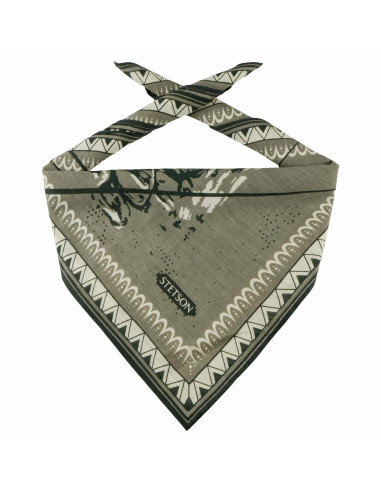 Bandana-Tuch Last Drop Olivgrün - Stetson