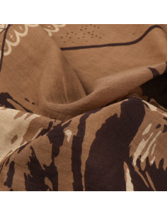 Bandana Sjaal Last Drop Bruin - Stetson 2