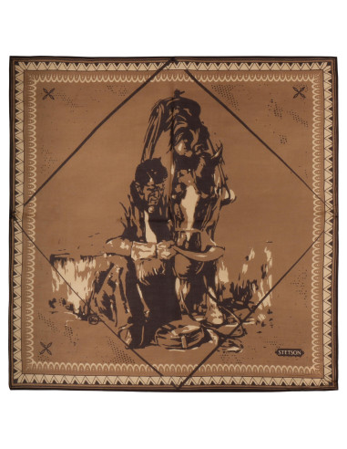 Bandana Sjaal Last Drop Bruin - Stetson