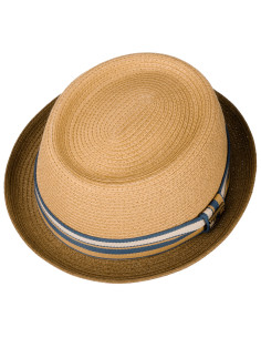 Pork Pie Toyo Hoed Bruin - Stetson 2