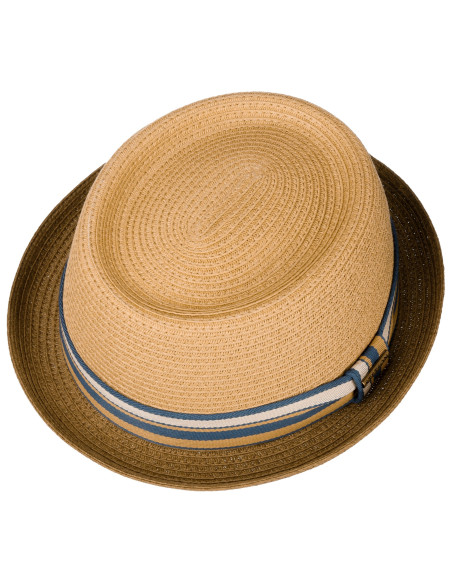 Pork Pie Toyo Hat Brown - Stetson
