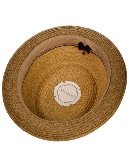 Pork Pie Toyo Hat Brown - Stetson