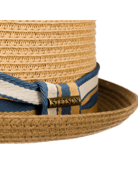 Pork Pie Toyo Hat Brown - Stetson