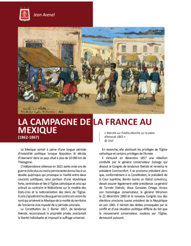 Mexican Campaign 1862-1867 - Carnets de la...
