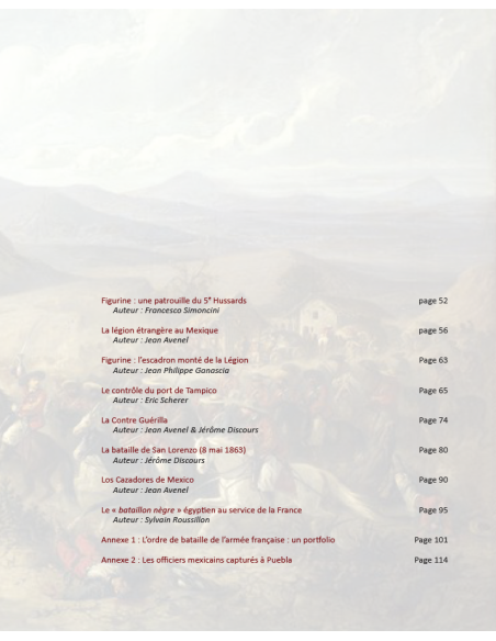 Mexican Campaign 1862-1867 - Carnets de la Sabretache