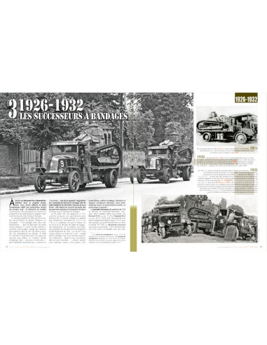 TOUS LES PORTE-CHARS 1918-1940 - VOL. 1. AU...