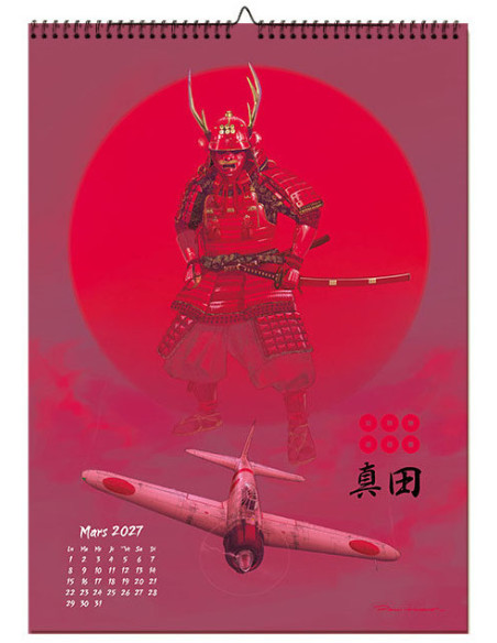 CALENDARIO - ROMAIN HUGAULT GIAPPONE 2027 - TIRATURA LIMITATA