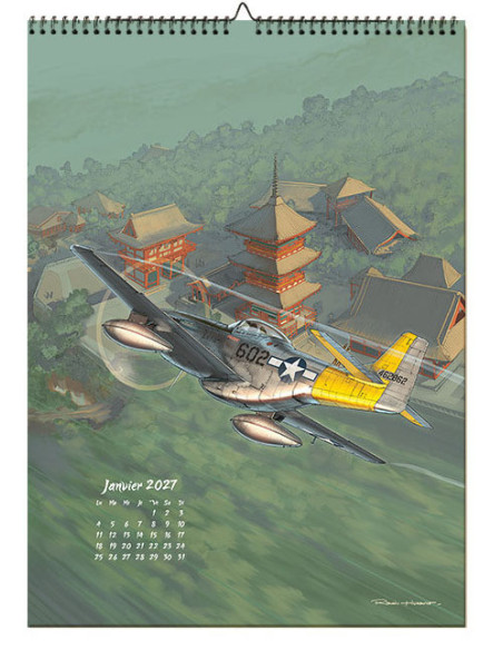 CALENDRIER - ROMAIN HUGAULT JAPON 2027 - TIRAGE LIMITÉ